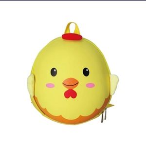 Lovely chicken shape back pack school disign kids